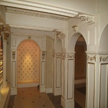 石膏線(xiàn)廠家直供 浮雕 圓弧 梁托 羅馬柱 各種定制石膏線(xiàn)